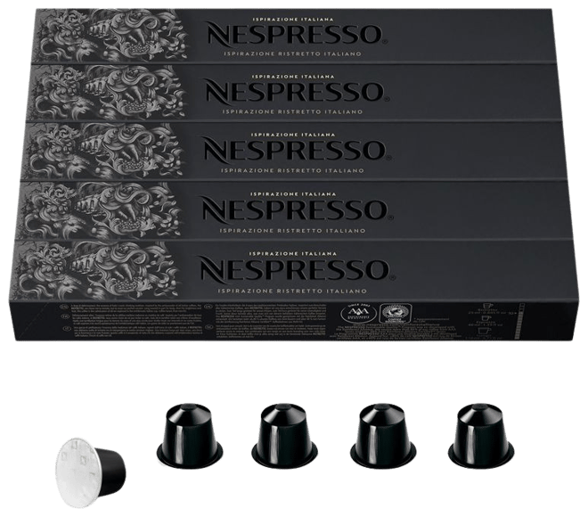 Nespresso Capsules OriginalLine, Ristretto, Dark Roast Espresso