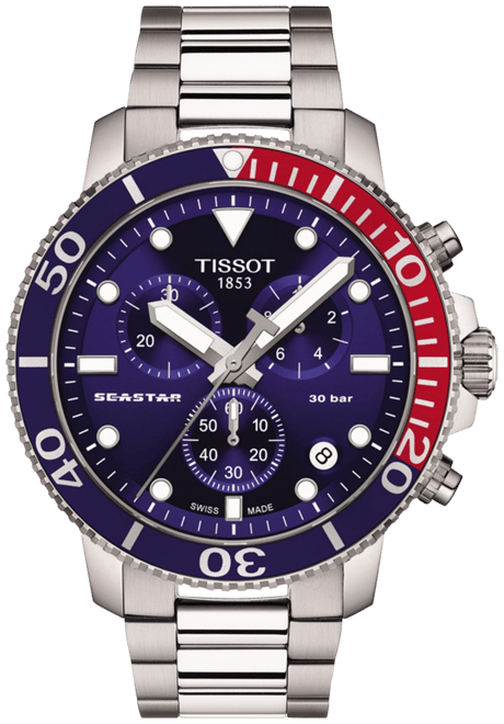 Tissot chronograph seastar sale