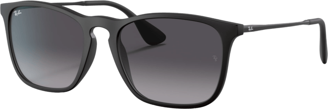 Unisex Low Bridge Fit Sunglasses, RB4187F Chris 54