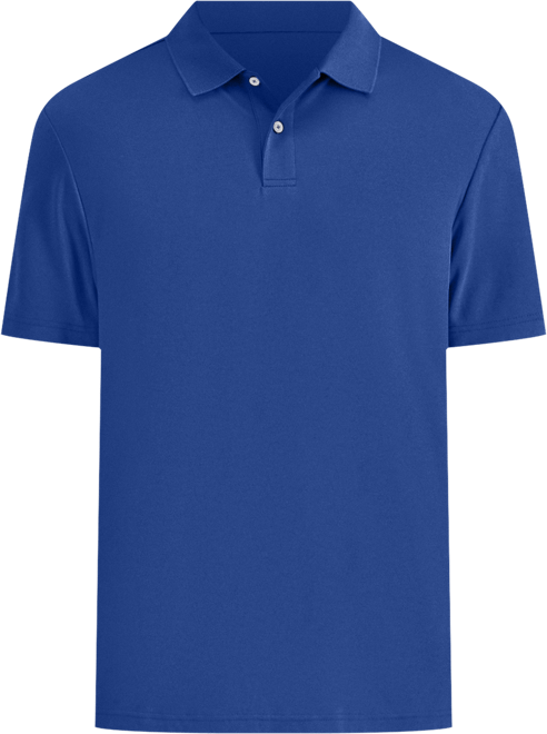 Men's Regular-Fit Solid Supima Blend Cotton Polo Shirt, Created for Macy's