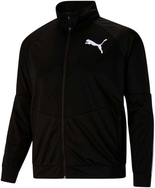 Puma Men s Contrast Logo Tricot Jacket 2.0 Macy s