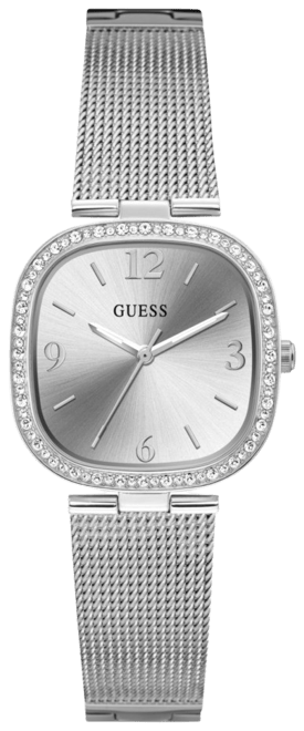 Women's Silver-Tone Stainless Steel Mesh Bracelet Watch 32mm