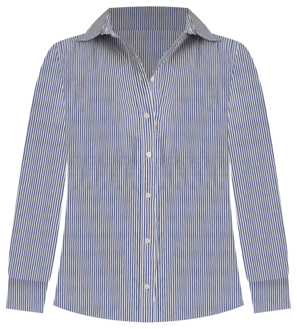 Lauren Ralph Lauren Plus-Size Striped Easy Care Cotton Shirt - Macy's