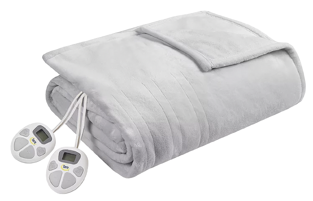 Serta® Plush Heated Electric Blanket
