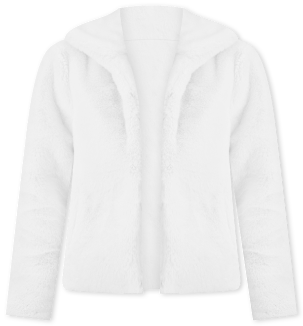 I.n.c. International Concepts Women's Faux-Fur Jacket, Created for Macy's - Washed White - Size XXL