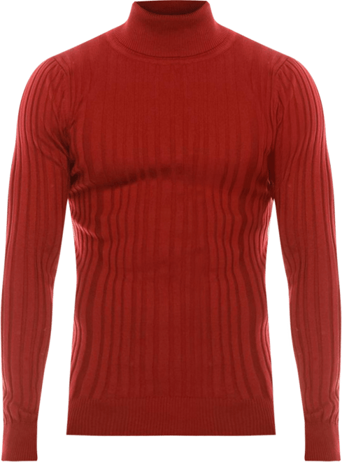 Men's Modern Ribbed Sweater