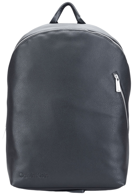 Calvin klein leather hot sale backpack mens