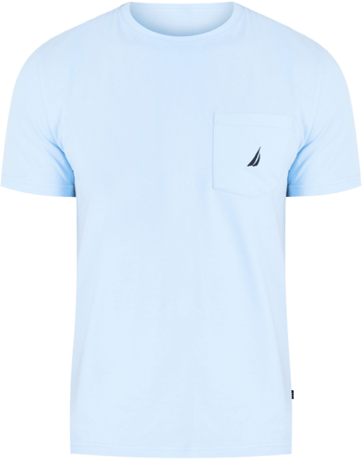 Men's Classic-Fit Solid Crew Neck Pocket T-Shirt