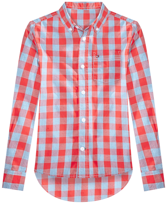 Big Boys Kirk Box-Plaid Button-Down Shirt