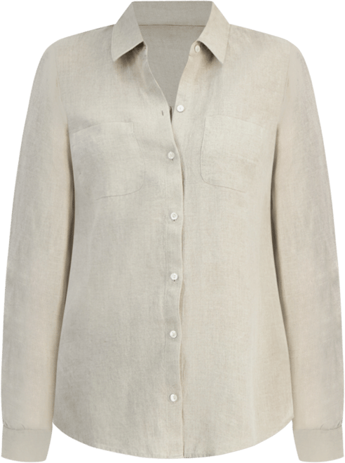 Women's 100% Linen Shirt, Created for Macy's