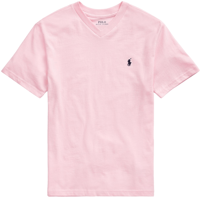 Big Boys Cotton Jersey V-Neck T-Shirt