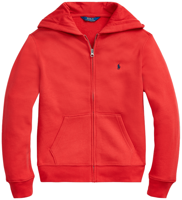 Polo Ralph Lauren Big Boys Cotton Fleece Zip Up Hoodie - Macy's