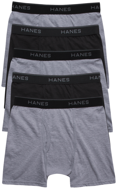 Big Boys Ultimate Cotton Blend Boxer Briefs, Pack of 5