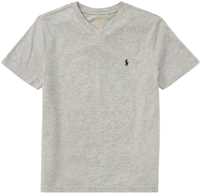 Big Boys Cotton Jersey V-Neck T-Shirt