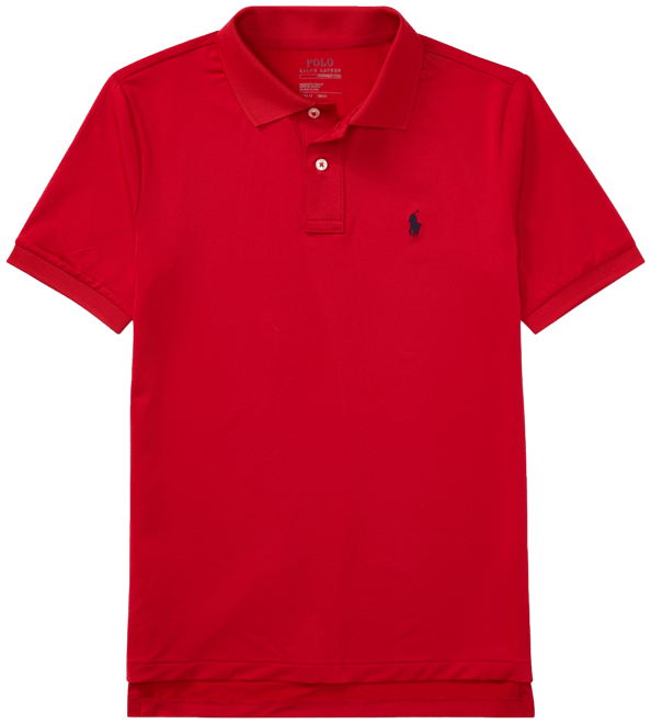 Polo Ralph Lauren Big Boys Performance Jersey Polo Shirt - Macy's