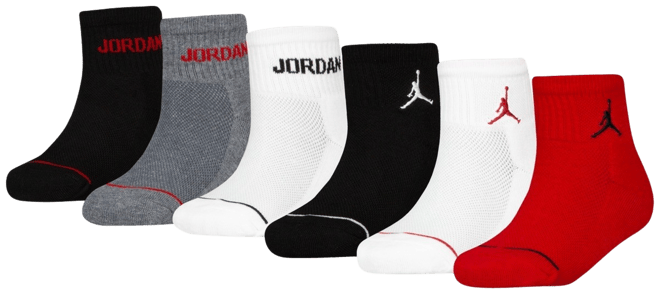 Big Kids 6-Pk. Ankle Socks