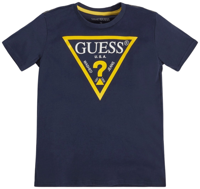 Big Boys Soft Jersey Short Sleeve Classic Logo T-shirt