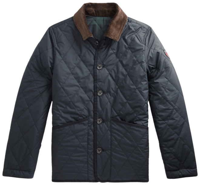 polo ralph lauren big boys quilted down jacket