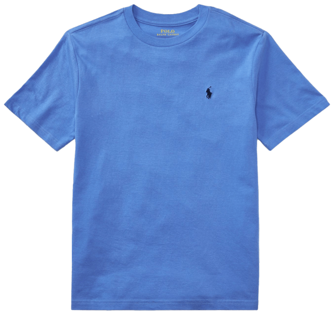 New! Polo Ralph Lauren Men's Size M Color Blue/Black Crew Neck T-Shirt