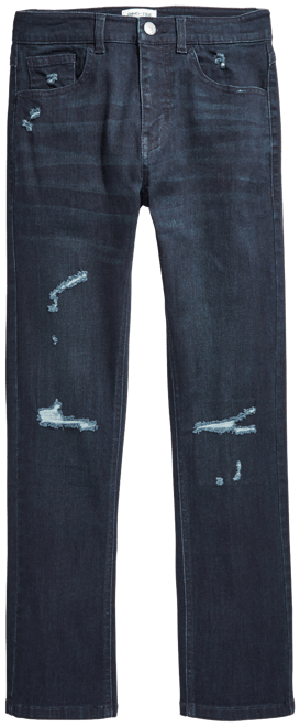 Ring of Fire Distressed Denim Slim-Fit Jeans, Big Boys (8-20