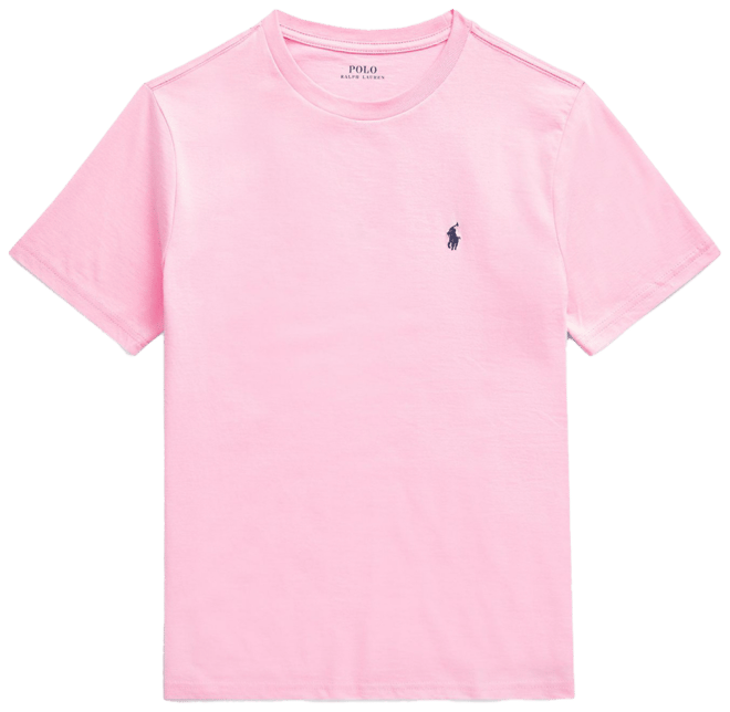 Polo Ralph Lauren Big Boys Cotton Jersey Crewneck T-Shirt - Macy's