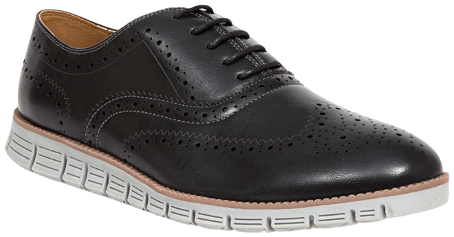 Big Boys Benton Jr Wingtip Hybrid Dress Sneaker