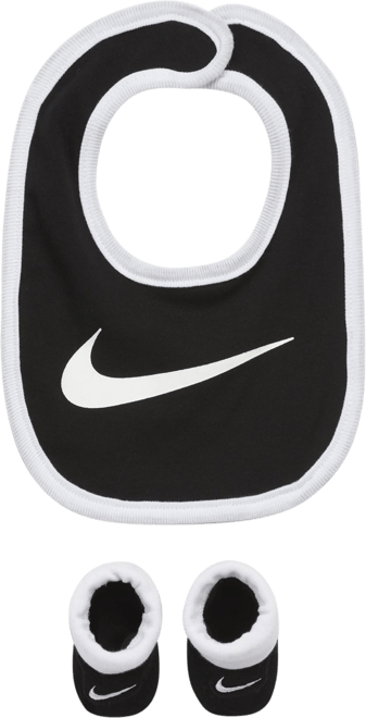 Nike Baby (0-6M) Bib and Booties Set