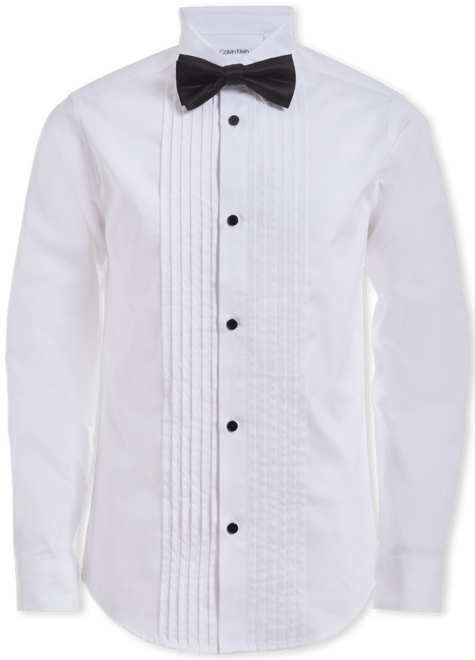 Calvin klein 2024 tuxedo shirt