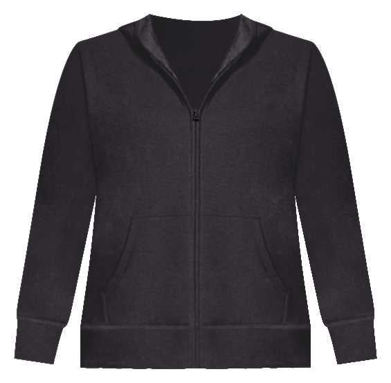JMS by Hanes Women's Plus Size Fleece Zip Hood Jacket