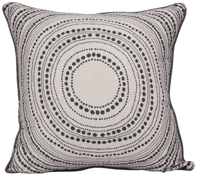 Donna Sharp Throw Pillow - Chunky Knit Grey Contemporary Decorative Throw  Pillow with Giant Knit Stitching Pattern - Square