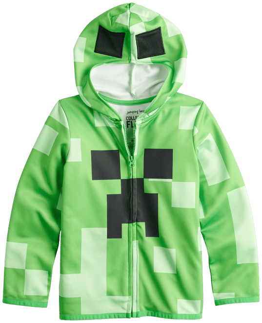 Boys 4-12 Jumping Beans® Minecraft Costume Fleece Hoodie