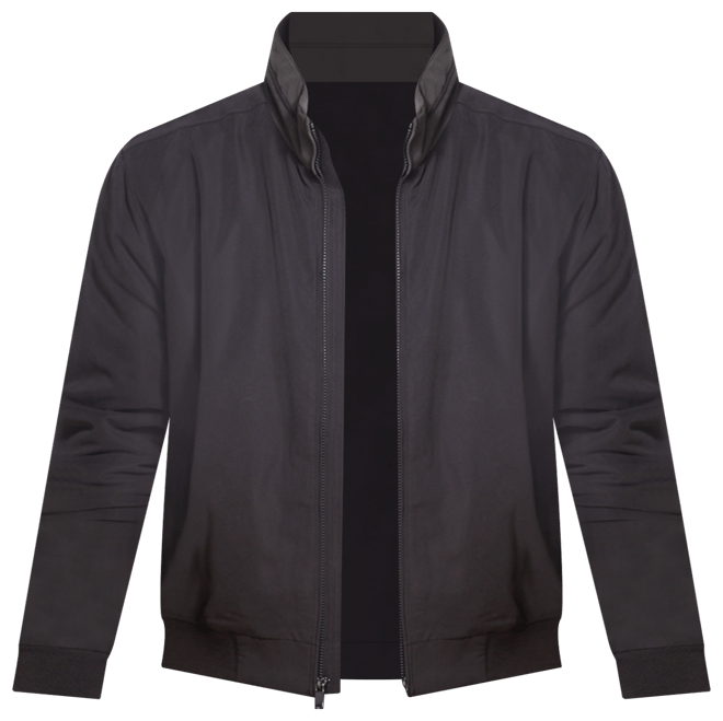 Men's Microfiber Bomber Jacket