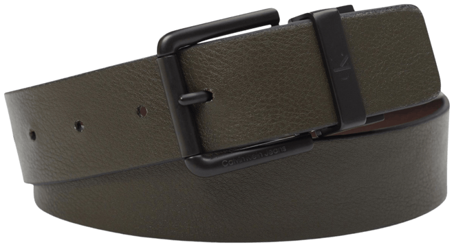 Men's Pebble Grain Reversible Jean Belt