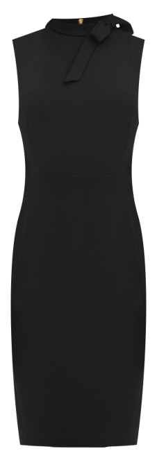 Petite Bow-Neck Sheath Dress