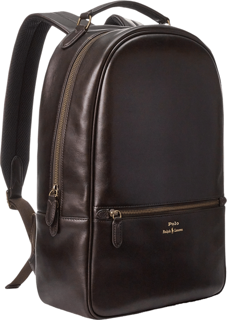 Polo Ralph Lauren Men's Leather Backpack - Macy's