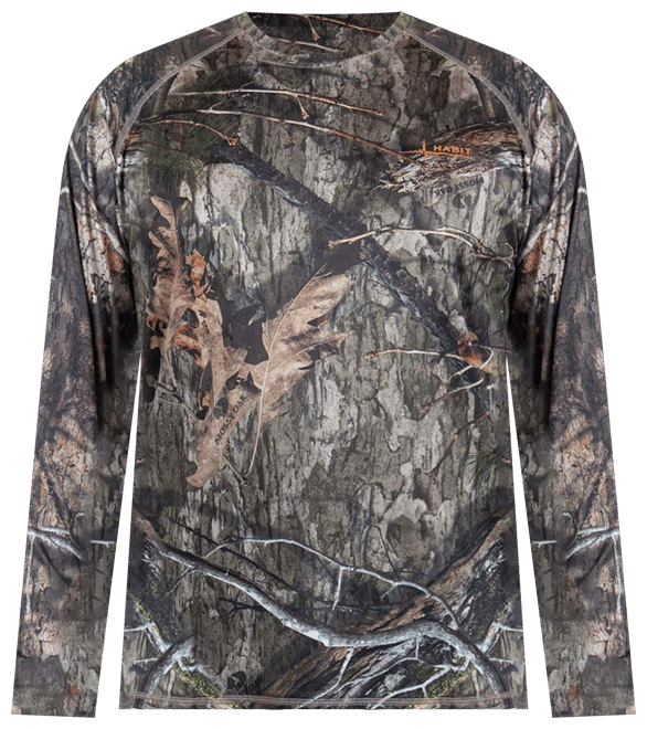 Habit Men's Siesta Cape Performance Long Sleeve Hunting T-Shirt