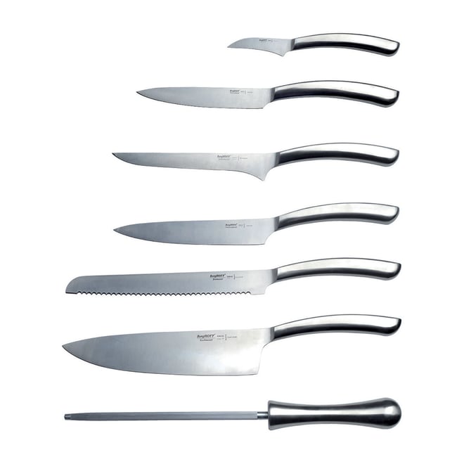 BergHOFF Essentials 20 piece Forged Stainless Steel Cutlery Set with Block
