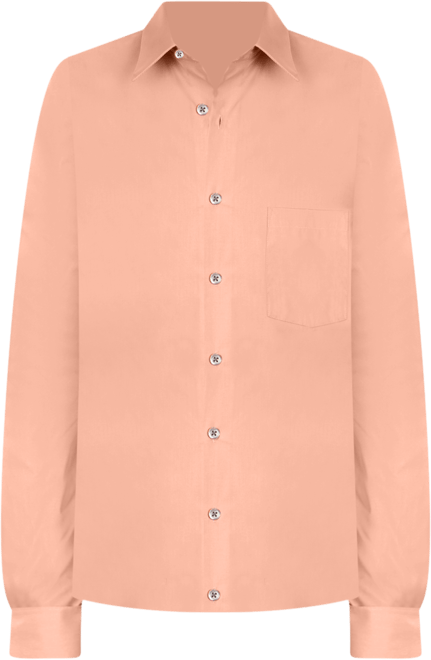 Men's Athletic Fitted Poplin Dress Shirt