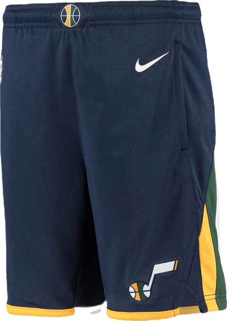 Big Boys Navy Utah Jazz 2020/21 Swingman Shorts
