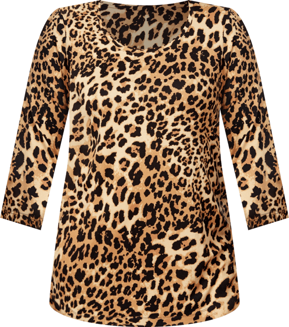 Plus Size Printed Top, Exclusively at Macy's