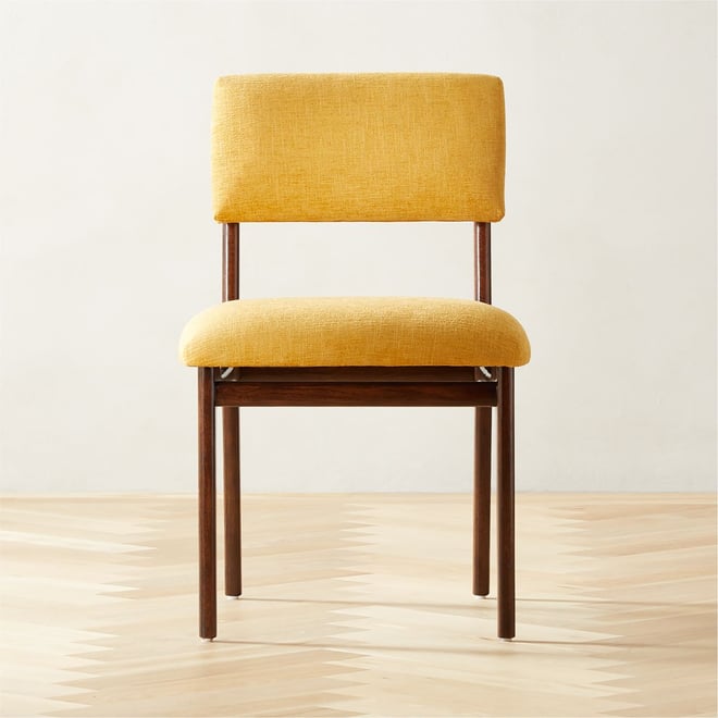 Yellow modern deals dining chairs