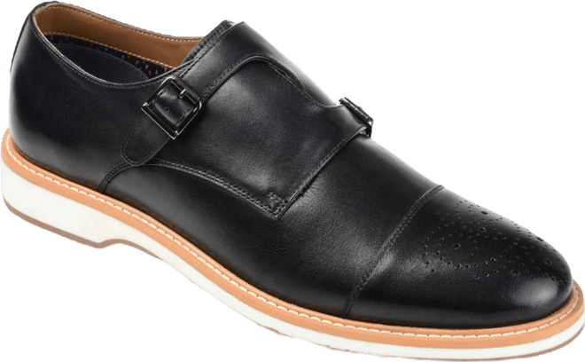 Men's Ransom Cap Toe Monk Strap Dress Shoe
