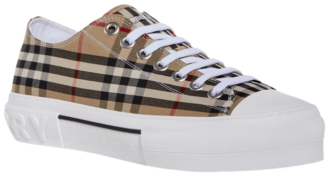 Burberry Men's Jack Vintage Check Low Top Sneakers
