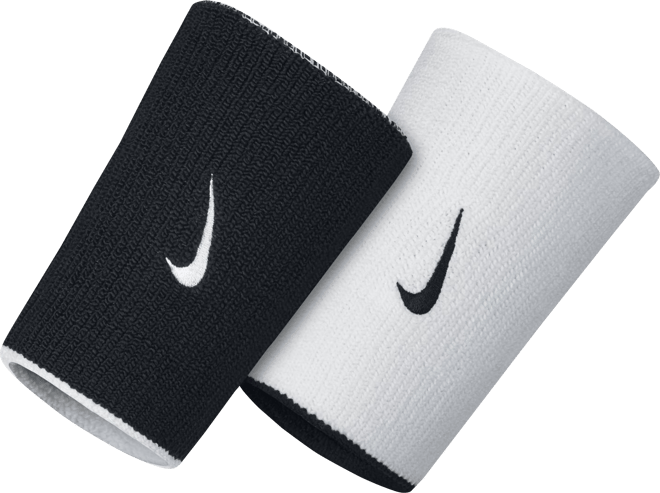 Nike Dri-FIT Double-Wide Reversible Wristbands (2-Pack)