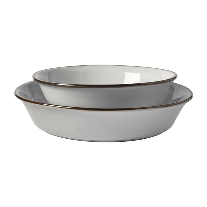 Gallery White Ceramic 4 Piece Mixing Bowls 