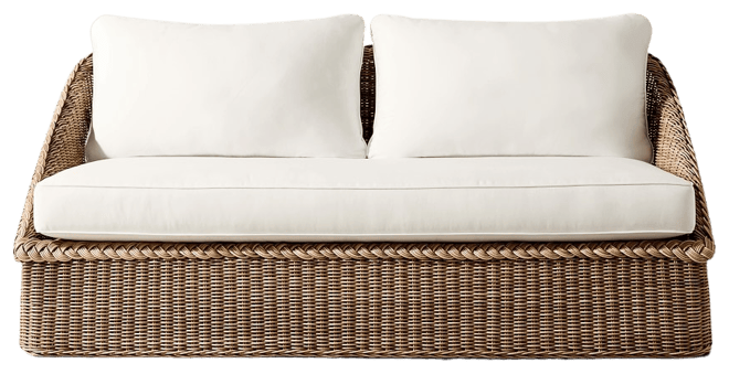 AERIN East Hampton Outdoor Sofa Patio Furniture Williams Sonoma