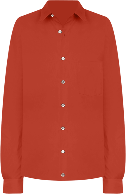 Men's Athletic Fitted Poplin Dress Shirt