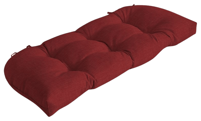 Arden selections outdoor wicker shop settee cushion