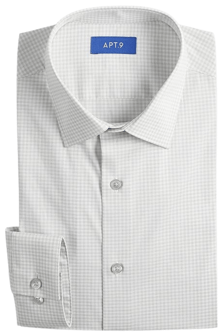 Apt. 9 Slim Fit Pinstripe Spread Collar Dress Shirt, $45, Kohl's