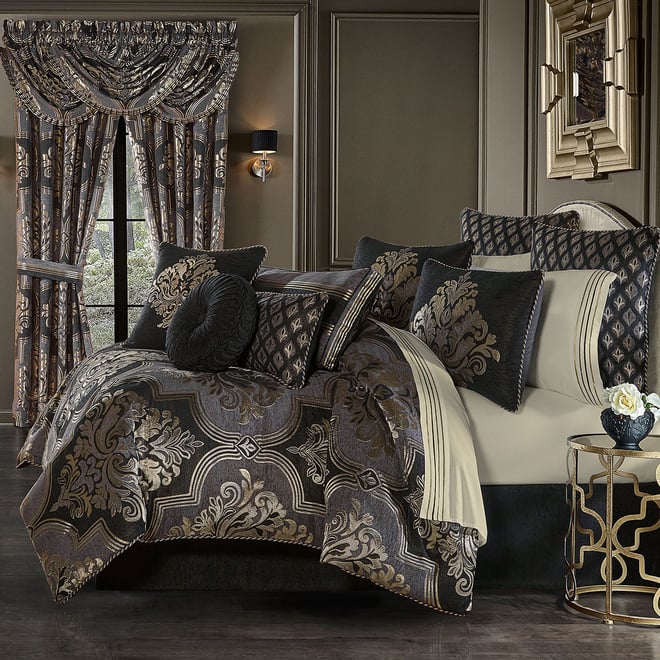 Queen Street Sayreville 4-pc. Jacquard Extra Weight Comforter Set